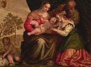 Paolo Veronese The Mystic Marriage of St. Catherine France oil painting artist